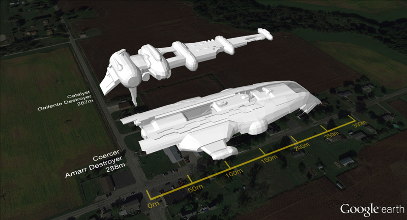 Illustration for article titled Eve Online Ships, Compared To The Real World